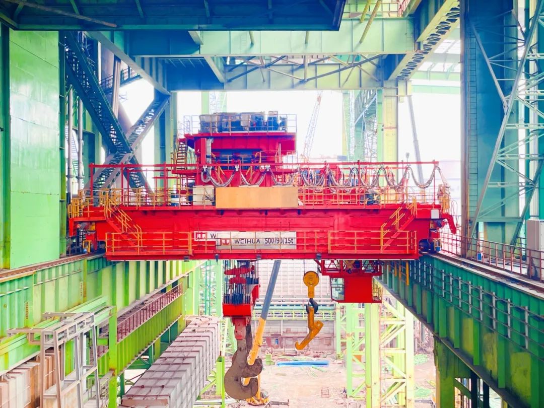Weihua Developed 500t Ladle Crane